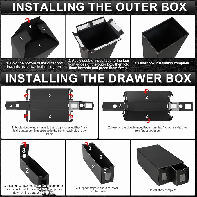 Card Storage Box, 14000+ Trading Card Storage 2700+ Toploader Card Storage Box - Image 7