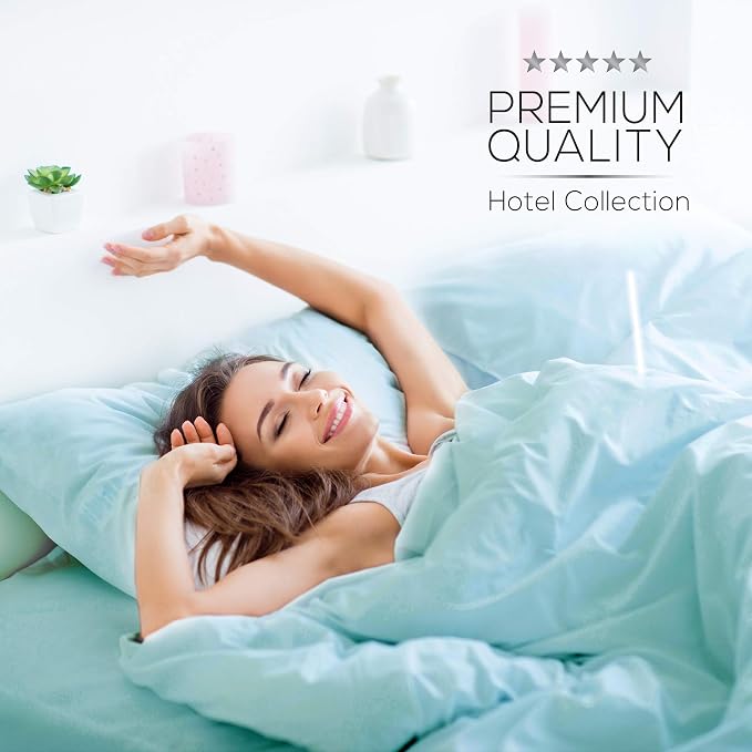 Mueller Ultratemp Bed Sheets Set, Super Soft 1800, 6 Piece California King - Image 8