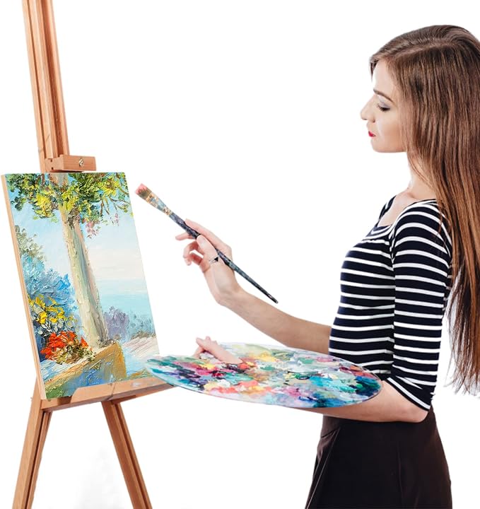 15 Pack Unfinished Wood Canvas Panels Kit 11.8x7.9 Inch Wooden Panel Boards - Image 8