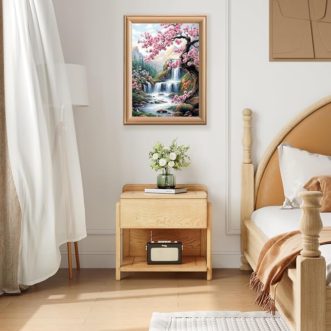 Lxmsja Cherry Blossoms Diamond Art Kits - Image 3