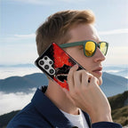 for Samsung Galaxy S25 Ultra Case, Cool Dinosaur Red Black Pattern Glossy 2 in - Image 7