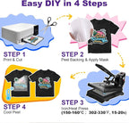 TECKWRAP Printable Heat Transfer Vinyl & Mask Sheets - Image 9