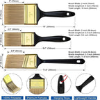 Great Andrew Paint Brushes, Paint Brushes Set - Image 2