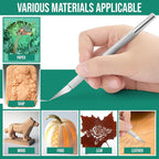 DIYSELF 250 Pcs Exacto Knife, Craft Knife, Hobby Knife, Precision Knife - Image 5