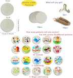 10PCS Wooden Crafts to Paint - Image 3