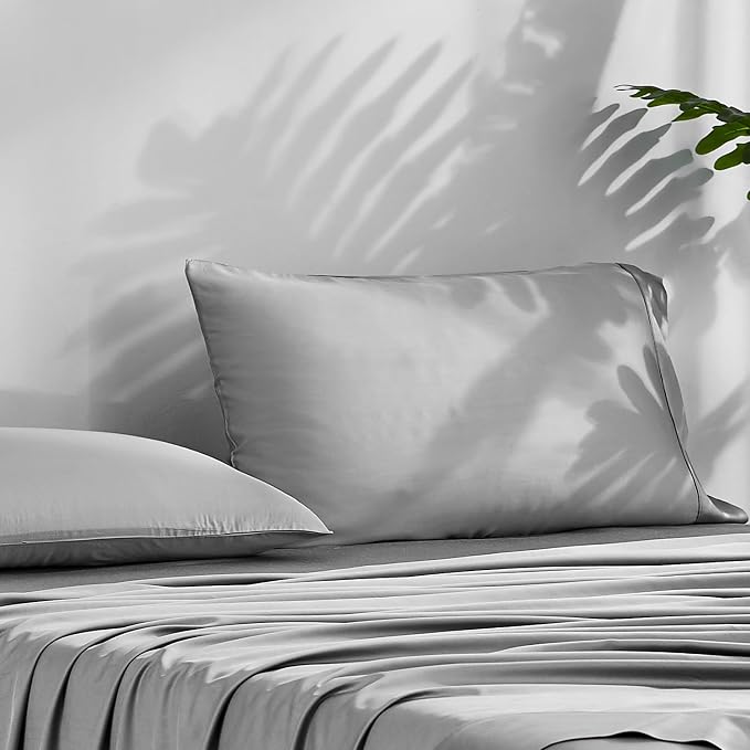ACCURATEX Cooling Pillow Cases King Size Set of 2, Rayon Derived from Bamboo - Image 7