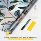 DKTIE Static Cling Decorative Window Film Vinyl Non Adhesive Privacy Film - Image 8