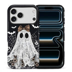 Case for iPhone 17 Pro, Scratch Resistant Hybrid Double Layer Hard Shell，Lace by Toulas