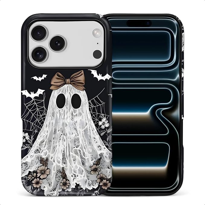 Case for iPhone 17 Pro, Scratch Resistant Hybrid Double Layer Hard Shell，Lace by Toulas