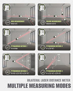 Inkerma Dual Laser Measurement Tool, 525Ft/160M Bilateral Laser Distance Meter - Image 6