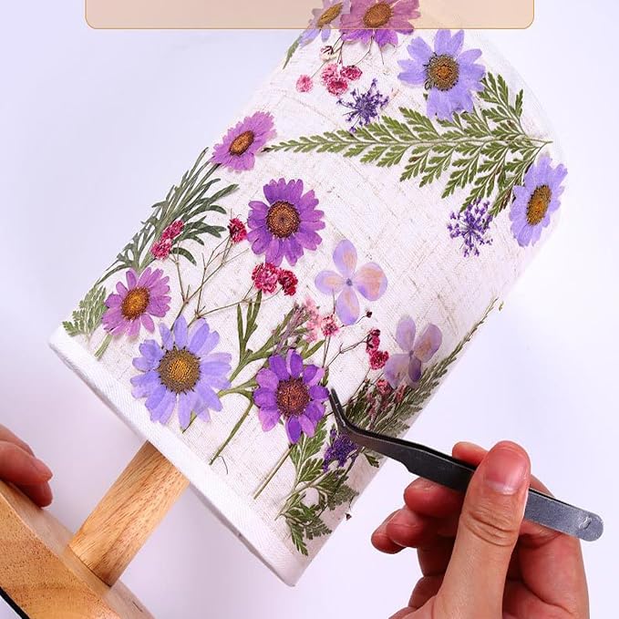 35Pcs Dried Pressed Flowers for Resin DIY Art Crafts Natural Dry Floral Daisy - Image 6