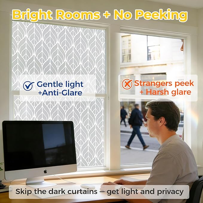 OHTMERU Window Privacy Film Decorative - Image 2