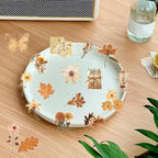 50PCS Transparent Flora Scrapbook Stickers, Vintage Aesthetic Flowers Sticker - Image 4