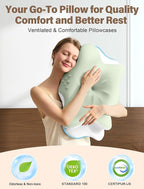 Cervical Neck Pillow for Pain Relief – Ergonomic Memory Foam Pillow for Side - Image 8