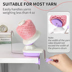 SPEENSUN Yarn Winder, 3.5 OZ Easy-to-Install and Efficiently Yarn Spinner - Image 5
