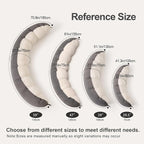 Peallow – Long Round Body Pillow - Image 2