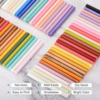 MECCANIXITY 12 Pcs Pearlescent Purple Cylinder Sealing Wax Stick Glue Gun Wax - Image 4