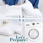 viewstar Bed Pillows King Sizes Set of 2, Hotel Quality Cooling Down - Image 3