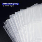 36 Pack 9 Pocket Page Protector - Image 3