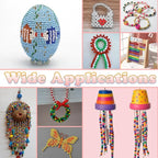 QPIXVB 1100PCS Pony Beads, Beads - Image 6