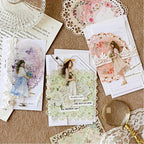 Antique Cutouts Lace Edge Scrapbook Paper, Journaling, Card Making, Junk - Image 7