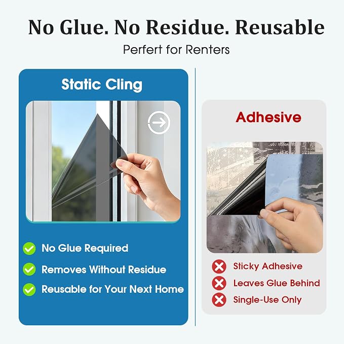 Coavas One Way Privacy Window Film - Image 6