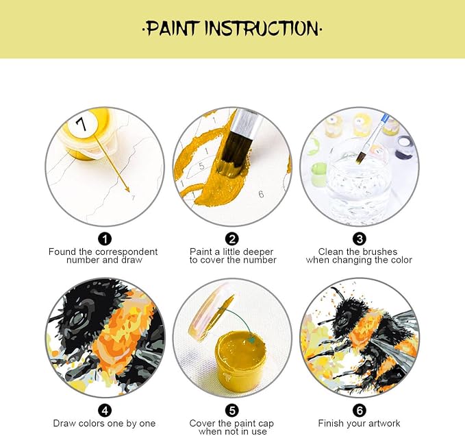 CHWGLFGG Travel City Paint by Numbers Kit - Image 6