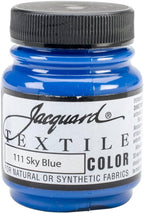 Jacquard Textile Paint 2.25 Oz Sky Blue - Image 2