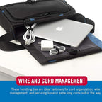 VELCRO Brand ONE-WRAP Cable Ties, 8 x 1/2" Black Cord Organization Straps - Image 7