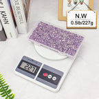 0.5 Lb/230g Amethyst Crystal Chips Bulk Tumbled Crushed Stones 3-5mm, Natural - Image 9