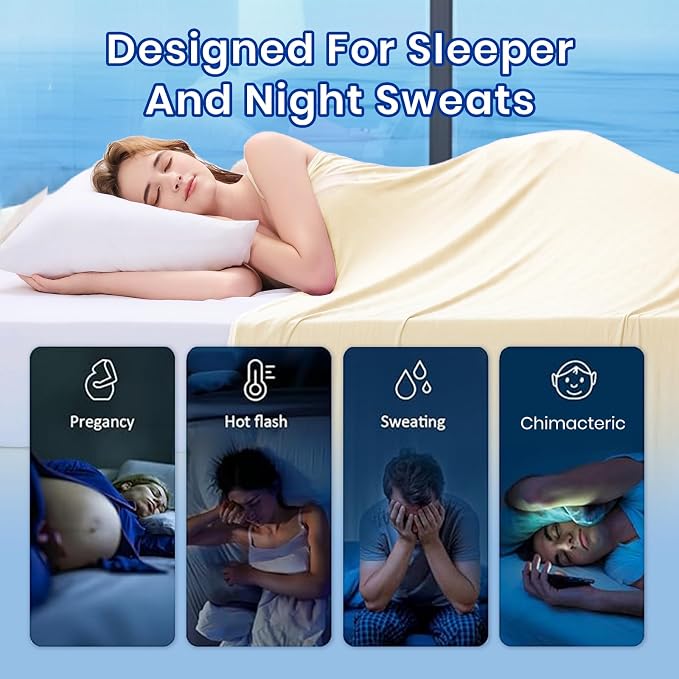 Topcee Cooling Blanket Throw- 50"x60" Summer Cooling Throw Blanket - Image 4