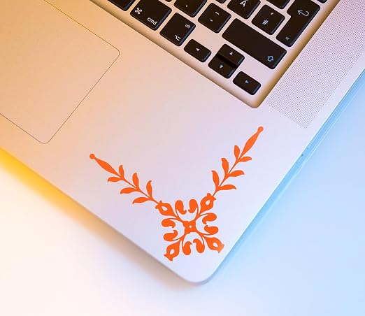 VViViD DECO65 Orange Matte Permanent Adhesive Craft Vinyl - Image 5