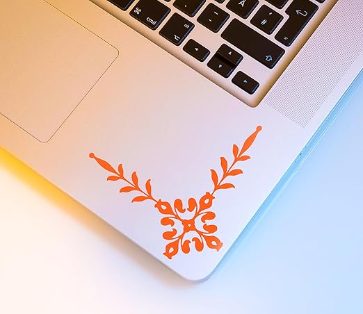 VViViD DECO65 Orange Matte Permanent Adhesive Craft Vinyl - Image 5