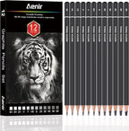 Aenir Sketch Pencils for Drawing, Artist Graphite Pencils, Sketch Set for by Aenir