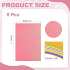 MECCANIXITY 5 Sheets Pure Red Shiny Foam Sheets - Image 2
