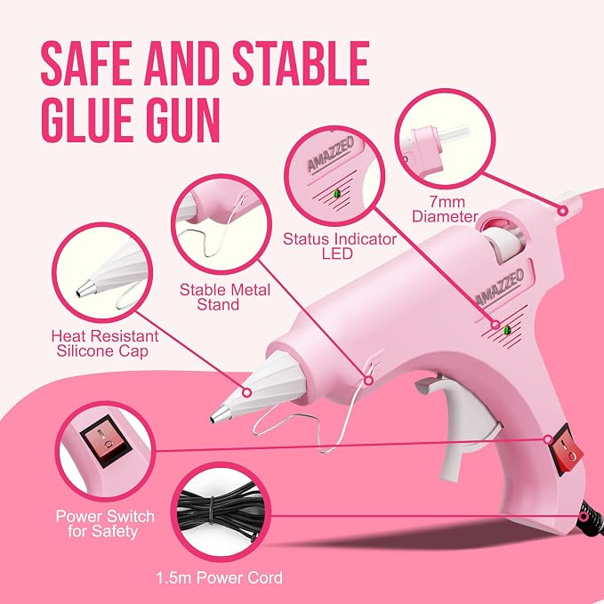 Hot Glue Gun and Sticks Set 40pcs - Image 3