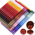Olive Green Wax Seal Sticks, Sealingwax Gunsticks Set Wedding Invitations - Image 3