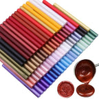 Wax Seal Sticks Rose Gold, Mini Wax Seal Gun Sticks Suit - Image 5
