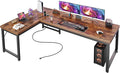 Huuger 63 Inch L Shaped Desk by Huuger