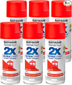 Rust-Oleum 334084-6PK Painter's Touch 2X Ultra Cover Spray Paint, 12 oz by Rust-Oleum