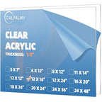 CALPALMY 1/8" Thick Clear Acrylic Sheets by CalPalmy