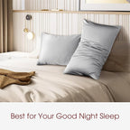 100% Silk Pillow Cases 2 Pack Queen Size Mulberry Silk Pillowcase - Image 6