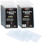 BCW Resealable Team Set Bags – 1000 Count | Holds 35 Loose Cards or 5 Standard by BCW