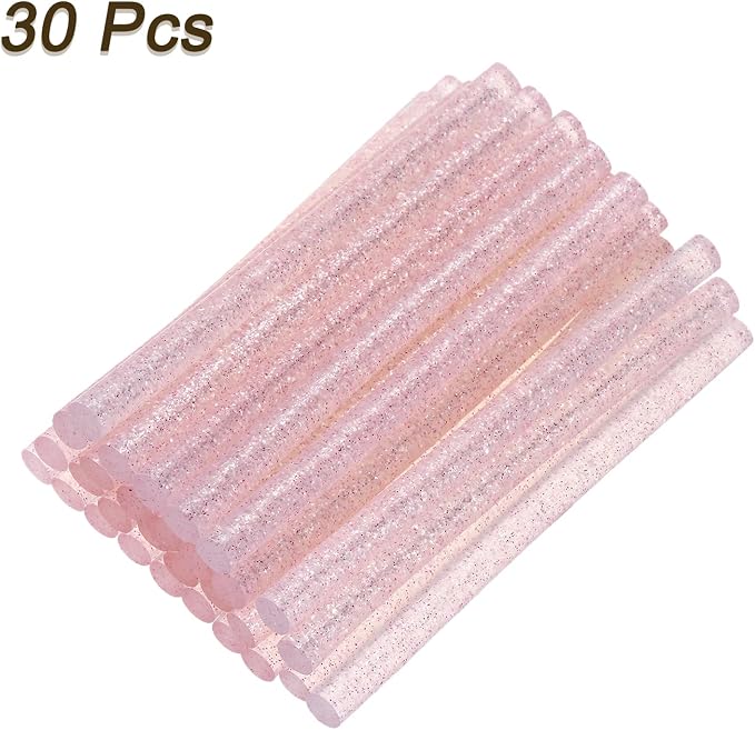 uxcell 30pcs 7mm x 100mm Mini Hot Glue Sticks - Image 3