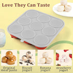 9-Cavity Silicone Frozen Dog Treat Mold - Image 4