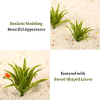 Yetaha 50pcs Green Shrubs Bush Model, Aritificial Plants, Railway Wargame Park - Image 8
