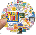 50PCS Back to School Stickers, First Day of School Teacher Reward Party - Image 3