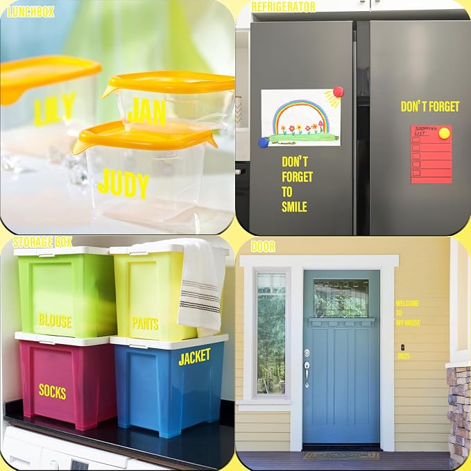 Letter Stickers, Mailbox Numbers, 2 Inch Waterproof Vinyl Alphabet | 2 Inch - Image 4