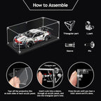 Clear Acrylic Display Case, Self-Assemble Showcase - Image 6