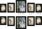 LUCKYLIFE Picture Frame Set 10-Pack, Gallery Wall Frame Collage - Image 7